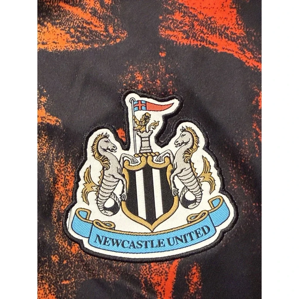 Adidas Newcastle United FC 25/26 Pre-Match Jersey JN8797 Black Mens M NWT